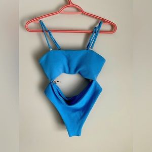 Baby blue Strap on/off Bikini